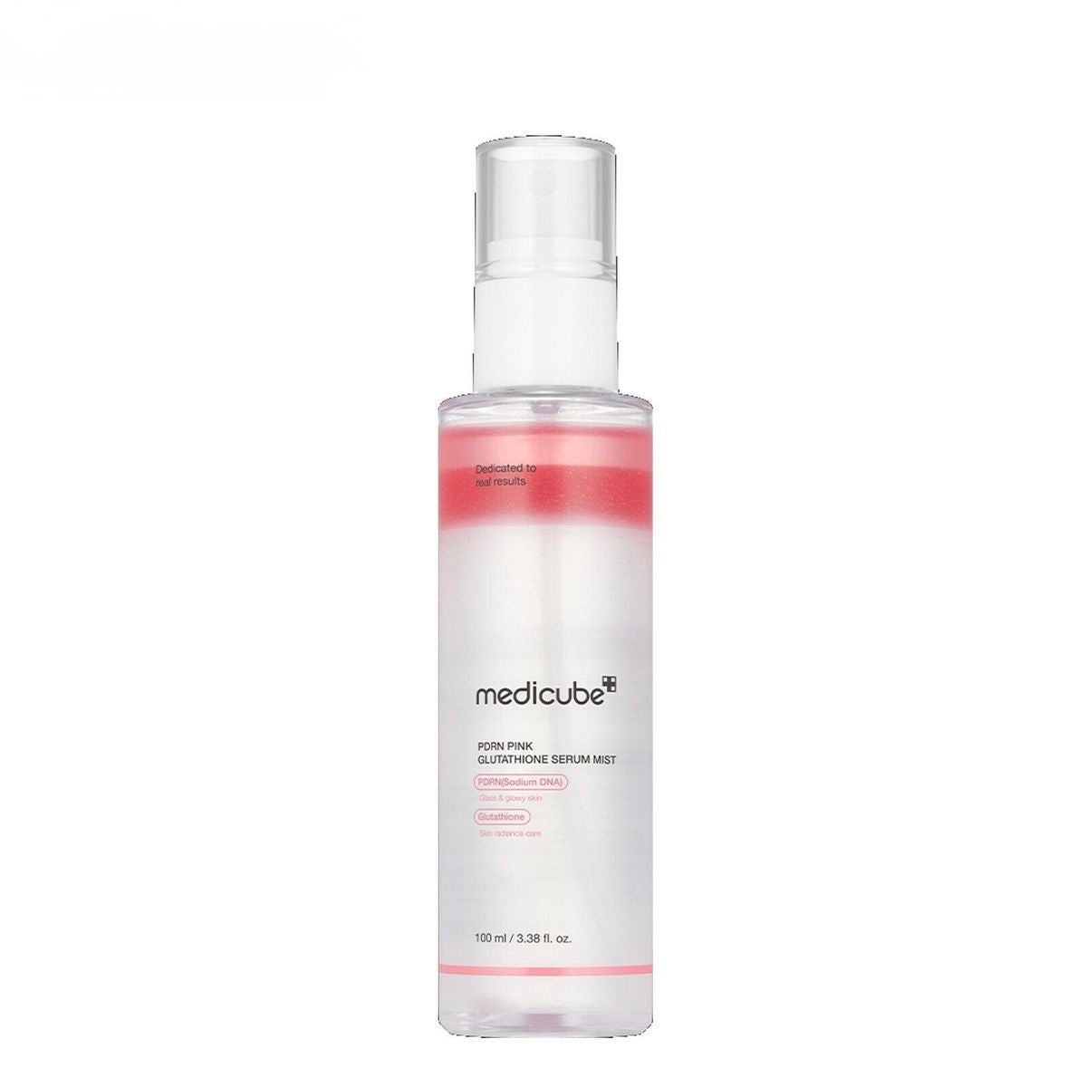 ميديكيوب - رذاذ مصل الجلوتاثيون الوردي PDRN (100 مل)